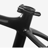 image:imageAzarxis Bike Seat Post Clamp Aluminum Alloy Quick Release Bicycle Seatpost Tube Tightener Clip 286mm 318mm 349mm for Mountain Road Fixie Track Folding DH MTB BMX Bikes Gear3 Black  Quick Release
