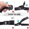 image:imageAzarxis Lashing Straps Ratchet Tie Down Secure Cinch Strap Adjustable Cam Buckles Belts Heavy Duty up to 441 lbs Capacity for Motorcycle Cargo Kayak Boat Green with Silver Buckle  4 Pack66 ft1 Light Green  4 Pack