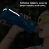 image:imageAzarxis TPU Soft Flask Collapsible Water Bottle Running Folding Gel Water Reservoir Handheld for Hydration Pack Hiking Cycling Climbing Jogging Marathon Trail Race01 Blue Handheld Bottle Carrier  Bottle Not Included