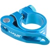 image:imageAzarxis Bike Seat Post Clamp Aluminum Alloy Quick Release Bicycle Seatpost Tube Tightener Clip 286mm 318mm 349mm for Mountain Road Fixie Track Folding DH MTB BMX Bikes Gear1 Blue  Quick Release