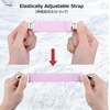 image:imageMitten Clips for Toddlers Kids amp Adults  Adjustable Glove Holder Elastic Winter Hat Grip Steel Sweater FastenerPink  4 Pack