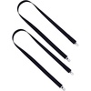 image:imageMitten Clips for Toddlers Kids amp Adults  Adjustable Glove Holder Elastic Winter Hat Grip Steel Sweater FastenerBlack
