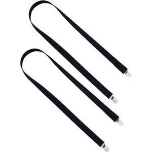 image:imageMitten Clips for Toddlers Kids amp Adults  Adjustable Glove Holder Elastic Winter Hat Grip Steel Sweater FastenerBlack